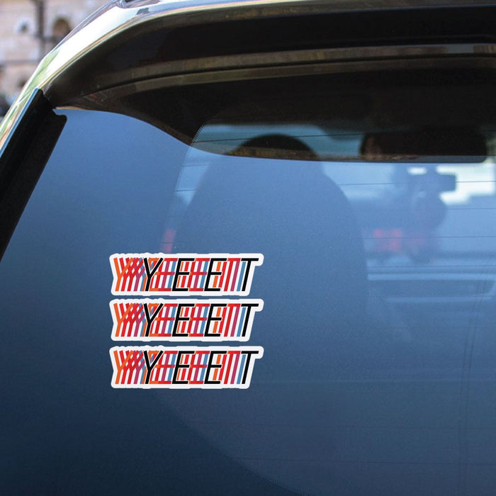 3X Yeet Sticker Decal