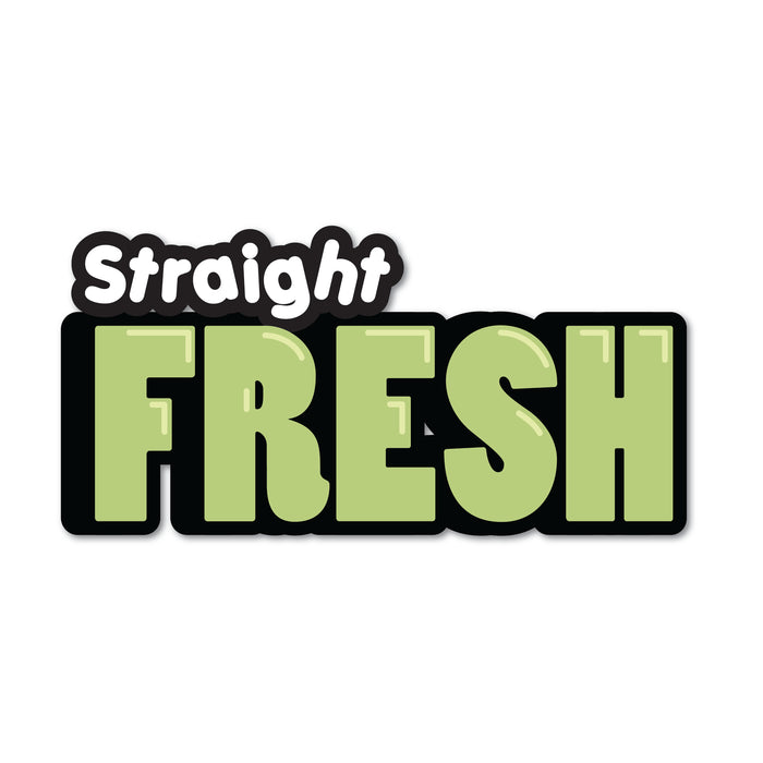 Straight Fresh Jdm Sticker Decal