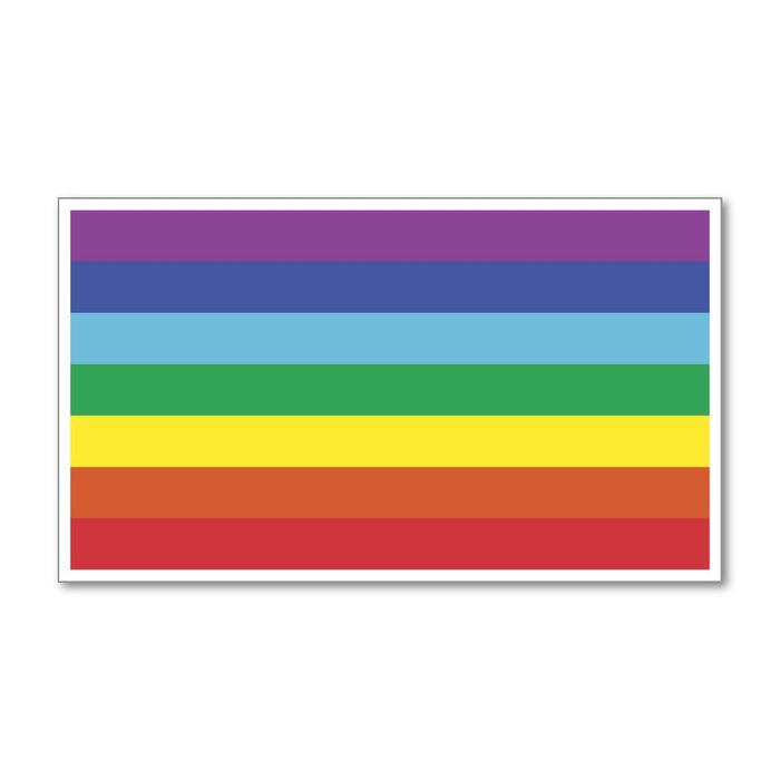 Peace Flag Sticker Decal