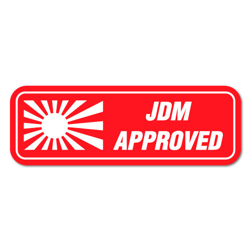 Rising Sun Jdm Approved Jdm Sticker Decal