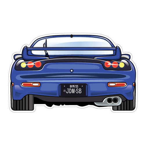 Rx7 Jdm Sticker Decal