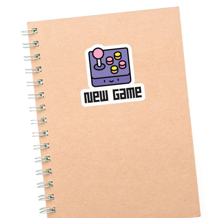 New Video Game Sticker Decal