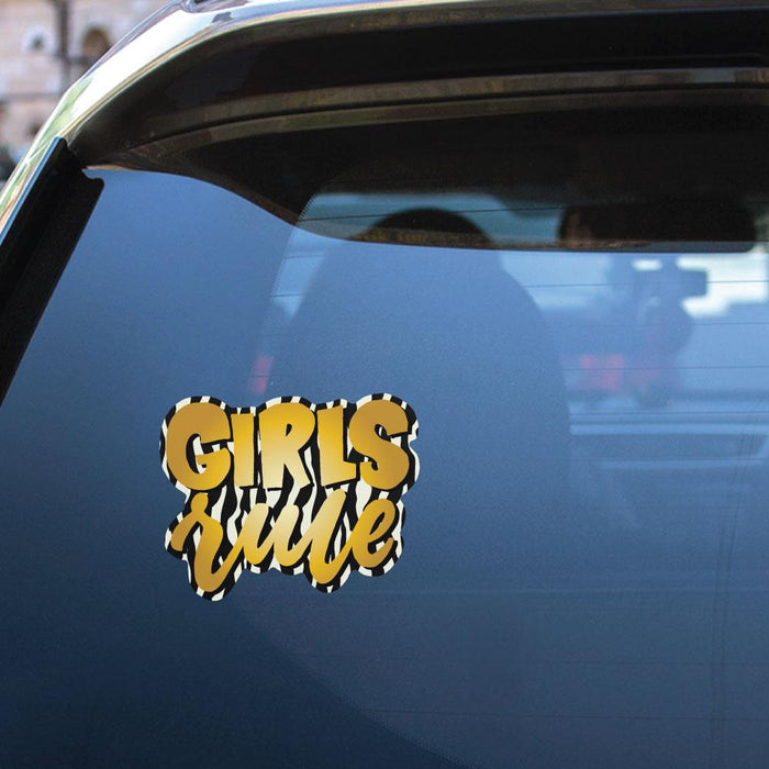 Females Rule Sticker Decal