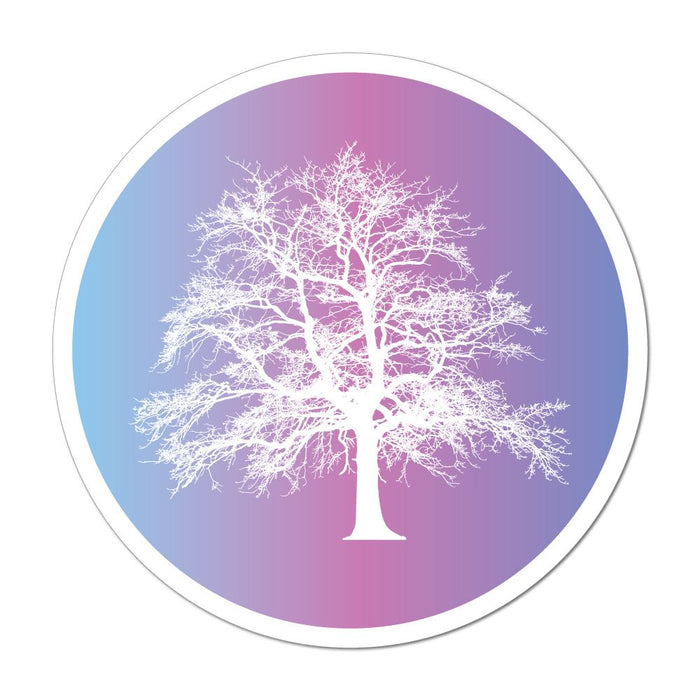 Snow Tree Car Sticker Decal