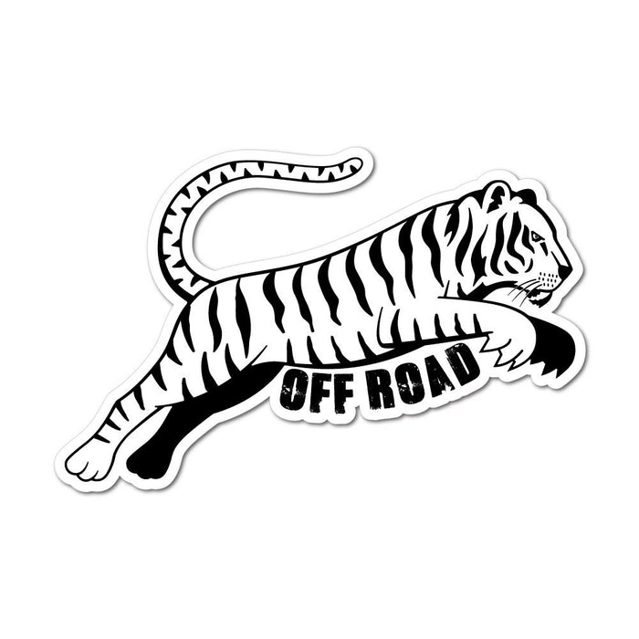 Off Road Tiger Sticker Decal