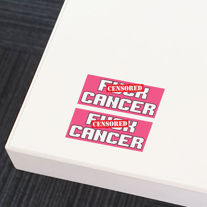 2X Cancer Sticker Decal