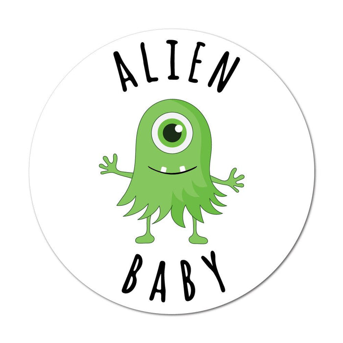 Alien Cute Baby Sticker Decal