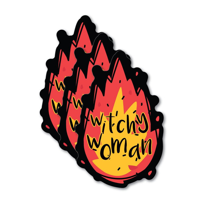 3X Witchy Woman Sticker Decal