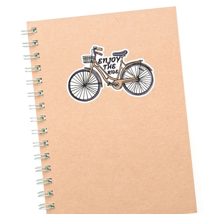 Enjoy The Bike Ride Sticker Decal