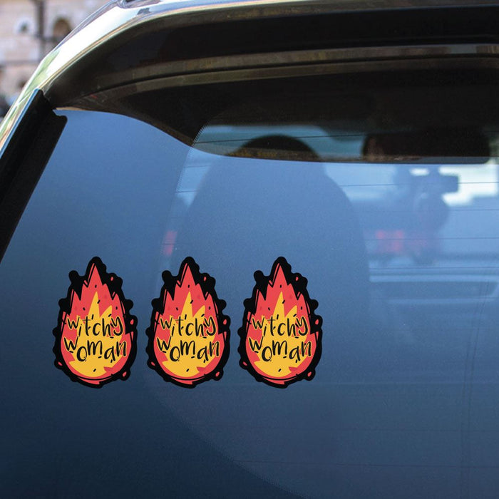 3X Witchy Woman Sticker Decal