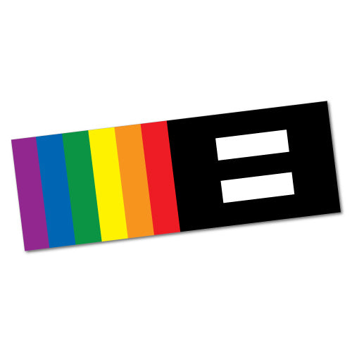 Equal Marriage Human Rights Sticker Bumper Stickers Sticker Collective