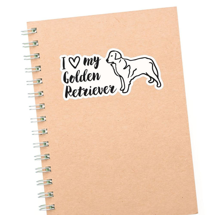 Golden Retriever Sticker Decal