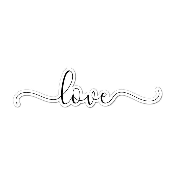 Love Laptop Car Sticker Decal