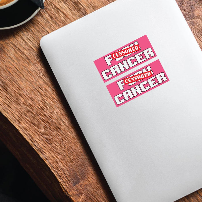 2X Cancer Sticker Decal