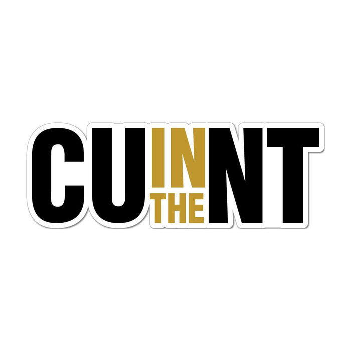 C U In The Nt Car Sticker Decal