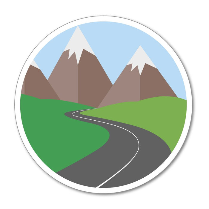 Mountains Sticker Decal