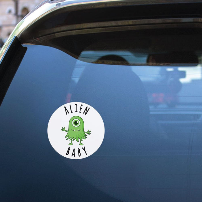 Alien Cute Baby Sticker Decal