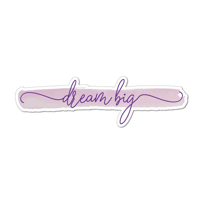 Dream Big Laptop Car Sticker Decal