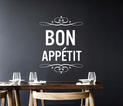 Bon Appetit Wall Sticker