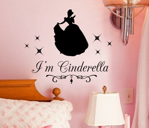 I'M Cinderella Wall Sticker