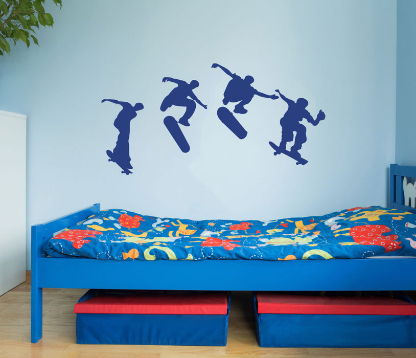 Boy Skateboard Wall Sticker