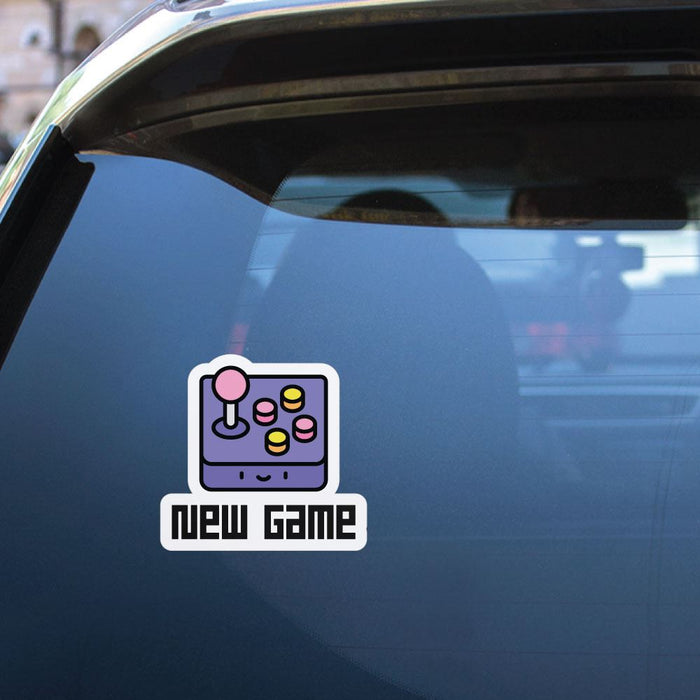 New Video Game Sticker Decal