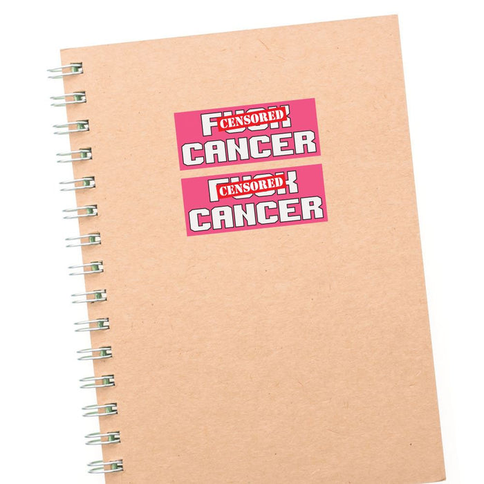 2X Cancer Sticker Decal