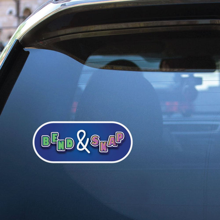 Bend And Snap Sticker Decal