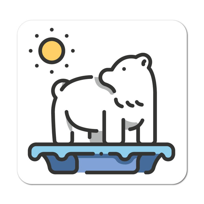 Polar Bear Sticker Decal