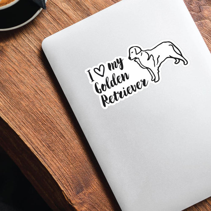 Golden Retriever Sticker Decal