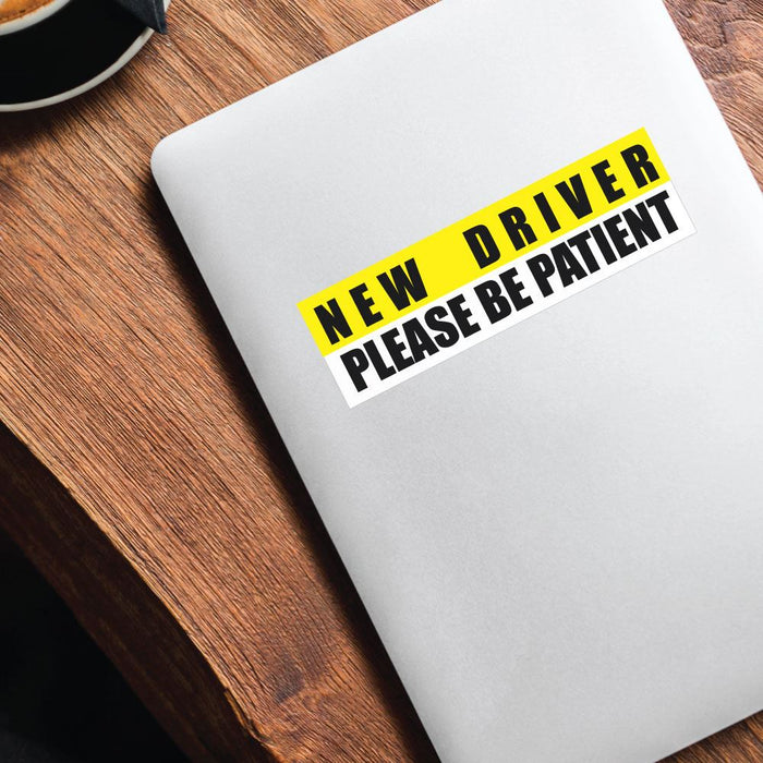 Beginner Driver Please Be Patient Sticker Decal