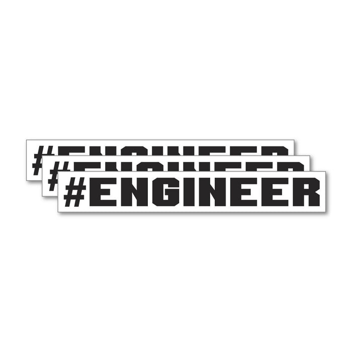 3X Engineer Sticker Decal