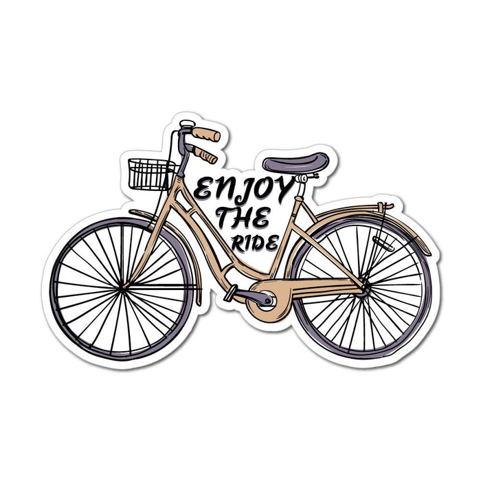 Enjoy The Bike Ride Sticker Decal