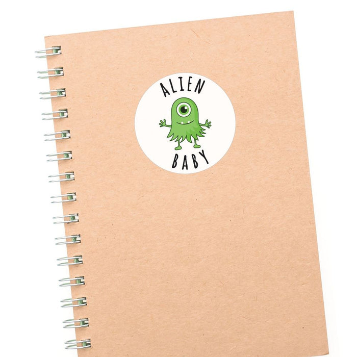 Alien Cute Baby Sticker Decal