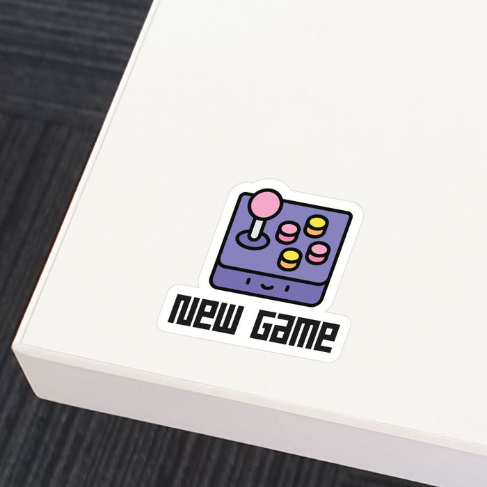 New Video Game Sticker Decal