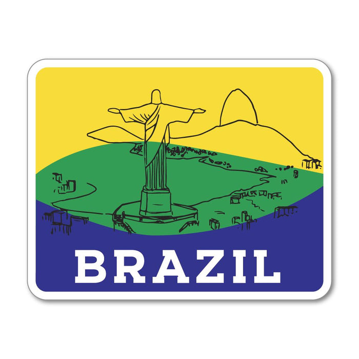 Brazil  Sticker Decal